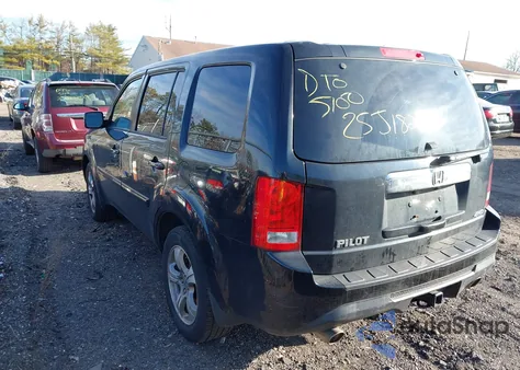 2014 Honda Pilot Ex из США, поврежденный, VIN 5FNYF4H49EB031708